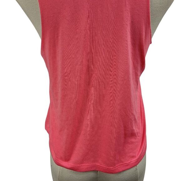 NEW Rebellious One Medium Tee Sun Daze Hot Pink Graphic Shiny Silver Triangle - Picture 12 of 14